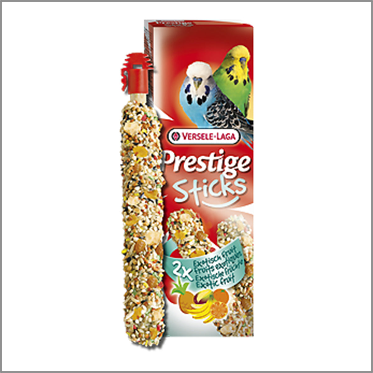 Versele-Laga Prestige Sticks Perruche Fruits Exotiques(2x70g)_異國水果棒(2x70克)