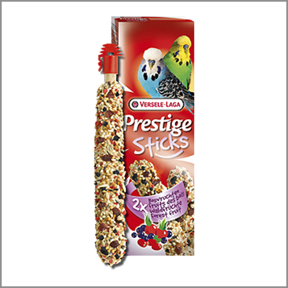 Versele-Laga Prestige Sticks Budgie Forest Fruits(2x70g)_虎皮水果棒(2x70克)