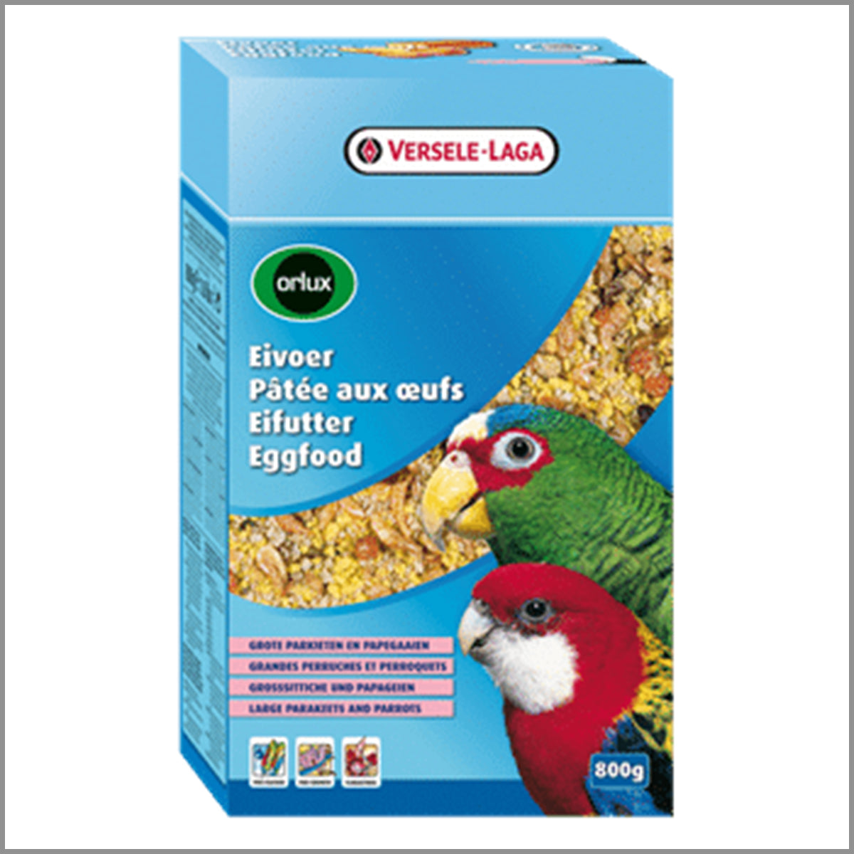Versele-Laga Orlux Dry Eggfood Large Parakeet And Parrot(800g)_大鸚鵡和鸚鵡的雞蛋食品(800克)