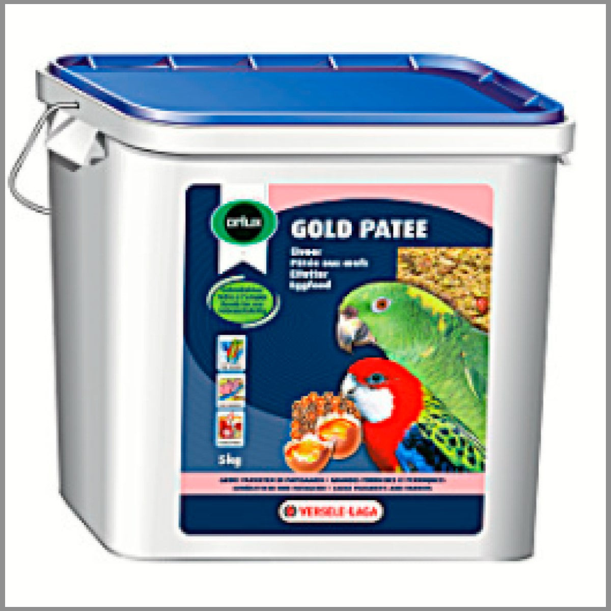Versele Laga Orlux Gold Pate Parrot and parakeets(5kg)_長尾鸚鵡/鸚鵡即食蛋糧(5公斤)
