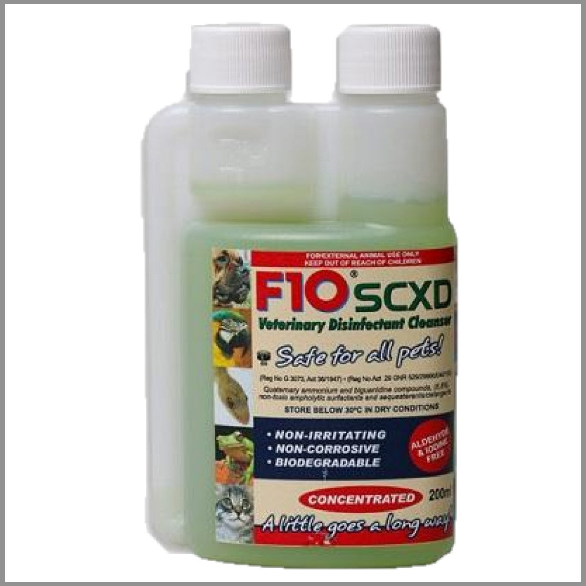 F10 SCXD 獸醫專用清潔消毒劑(200ml)