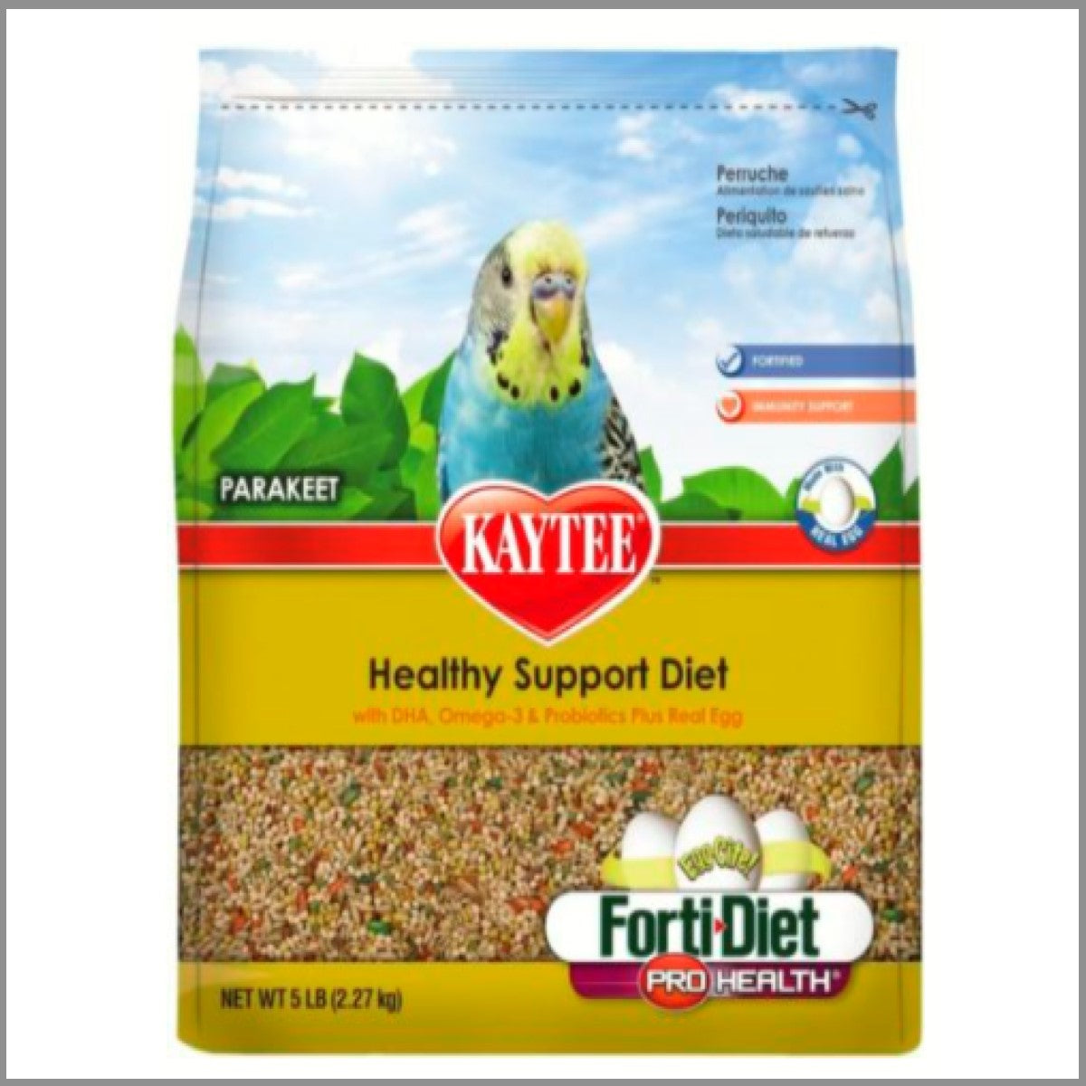 Kaytee Forti-Diet Pro Health Parakeet Food(5lb)